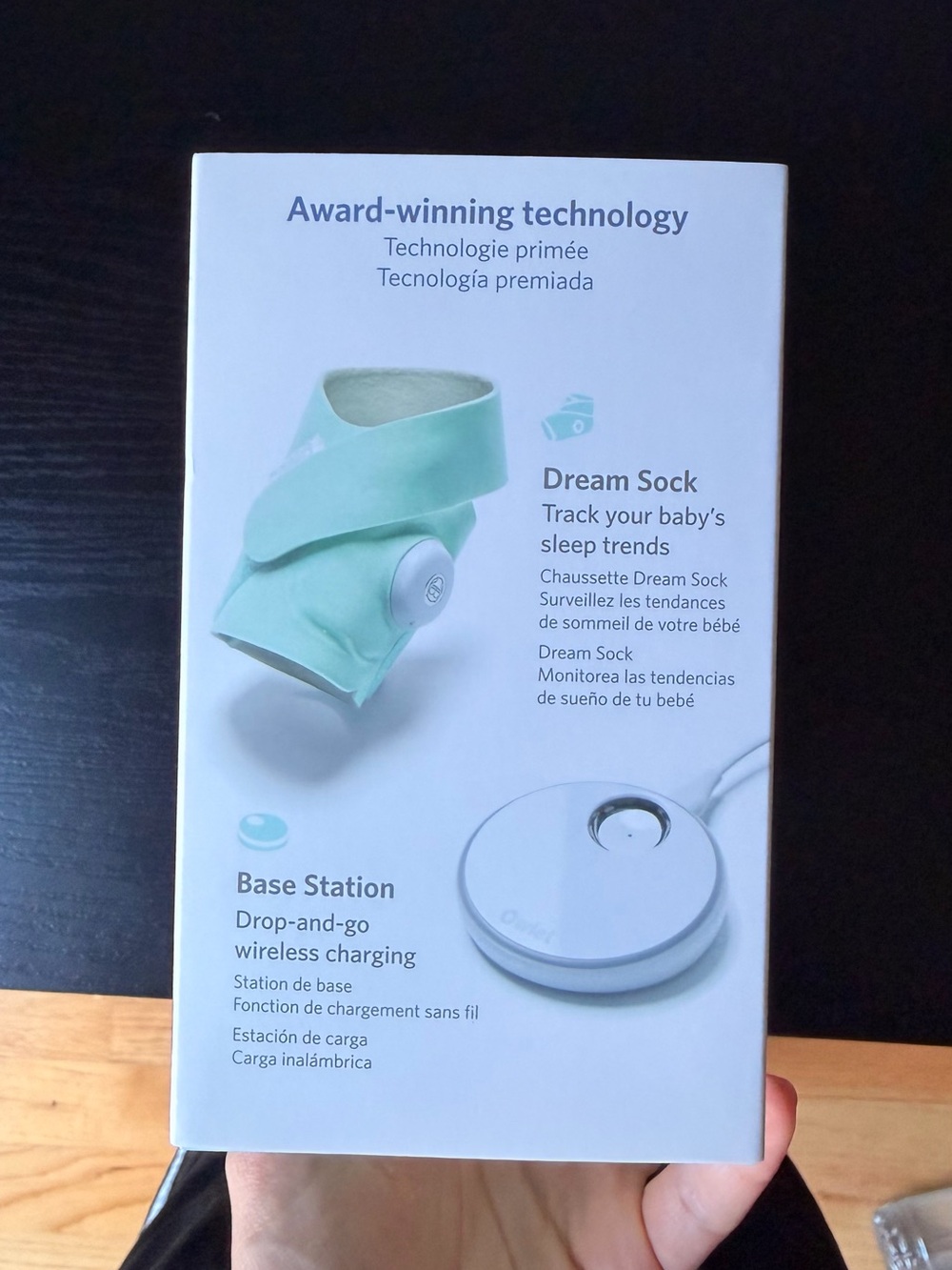 Owlet Dream Sock Baby Monitor - Mint Green